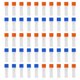thumbnail image 1 of 50Pcs 1.8ml Plastic Graduated 0.063oz Cryovial Test Tube Sample Pipe With Seal Cap, 1 of 5