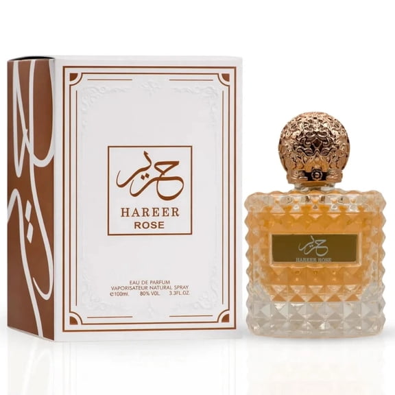 Hareer Rose Eau De Parfum Spray 100ml (3.4 oz) By Aura Fragrances