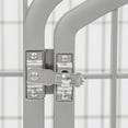 thumbnail image 4 of IRIS 34-inch Exercise 8-Panel Pet Playpen with Door, Silver, 4 of 8