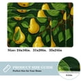 thumbnail image 2 of Pear Non-Slip Polyester Indoor Floor Carpet Rug - Machine Washable Door Rugs, 2 of 6