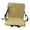 khaki, variant on Stadium Seat Cushion Folding Chair Ground Mat Padded with Back Support for Outdoor Concerts and Sports Events