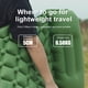 thumbnail image 4 of Colchón Inflable Impermeable para Acampar Al Aire Libre  Senderismo () Verde, 4 of 9