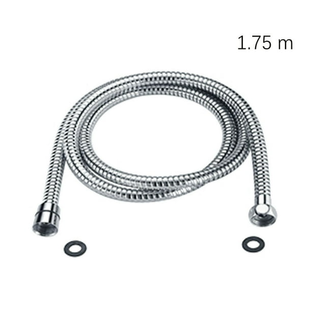 Tuyau de Douche en Acier Inoxydable 68 Pouces, Tuyau de Douche Flexible à Main Extra Long de Remplacement