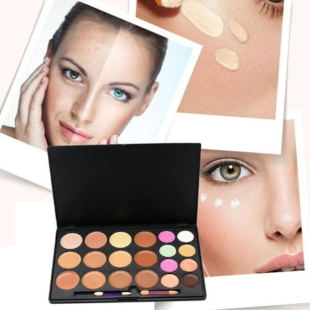 Women Concealer Trimming Cover Dark Circles Freckles Acne Cream Base