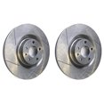 thumbnail image 1 of Set 2 Discos Ranurados DYNAMIK 2004 A 2008 Audi V6 3.2L Delantero, 1 of 4