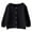 Black, variant on Annhoo Toddler Baby Girls Cardigan Sweaters Casual Cutout Long Sleeve Knitwear Infant Thin Button down Cardigans