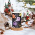thumbnail image 2 of Yayeee Flameless Candles with Remote Flickering Battery Operated Multi Color Changing, Yellow Halloween Ghosts, 2 of 7