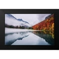 thumbnail image 2 of Krivec, Ales 24x17 Black Modern Framed Museum Art Print Titled - Autumn Reflections, 2 of 5