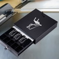 thumbnail image 1 of Luxshiny Cash Drawer Clip Plated Silver Metal Replacement Accessory for Cash Register Trays, 1 of 8