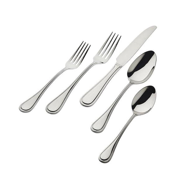 Godinger 84254 Art 18/10 Harrington Set, Sliver (20 Piece