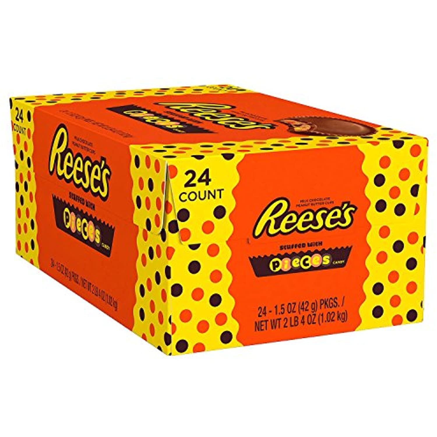 Reeses Pieces Peanut Butter Cups (1.5 Oz., 24 Ct.)