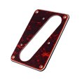 thumbnail image 4 of unbranded Pickup Cover Rojo Con Base Plana Para Guitarra Con Marco Humbucker Resistente Para Montaje En, 4 of 8