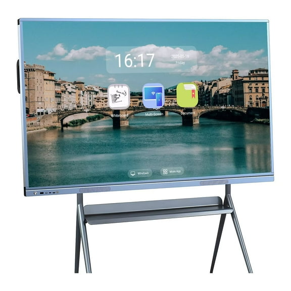 OH Smart Board 55inch Pro Reverse Control IR Touch Rotatable 4K Monitor Wireless 5G/WiFi Connectivity for Digital Signage, School & Conferences