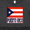 thumbnail image 4 of Inktastic Puerto Rico Flag & Name Girls Toddler Dress, 4 of 5