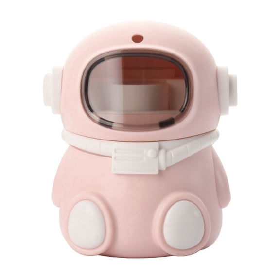 Cute Astronaut Shaped Press Toothpick Box Automatically Pops Up, Detachable and Easy to Clean, Home High Aesthetic Desktop Decoration Storage Box