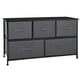thumbnail image 5 of Comoda Cajonera de 5 Cajones Mueble Organizador Tela Madera gris L, 5 of 5