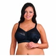 thumbnail image 1 of Goddess Alice Women`s Plus-Size Soft Cup Bra, 44H, BLACK, 1 of 3