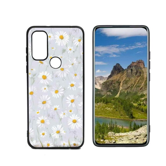 Daisies-Floral-185 Phone Case, Degined for Motorola Moto G Pure Case Men Women, Flexible Silicone Shockproof Case for Motorola Moto G Pure