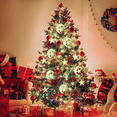 thumbnail image 4 of mollie 17.3FT Reusable Multicolor LED Christmas String Lights, Holiday Decorations Fairy Light with Timer, 50 Bulbs, Waterproof and 8 Mode Controller, 4 of 11