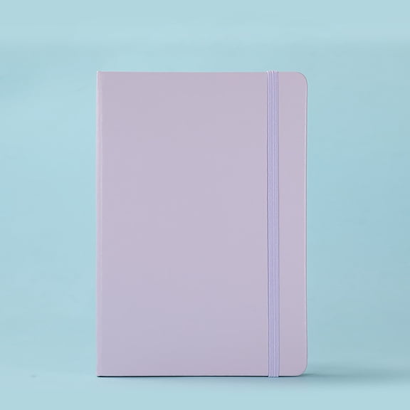 A5 Hardcover Leather Lined Journal Notebook College Ruled Thick Paper for Work Writing