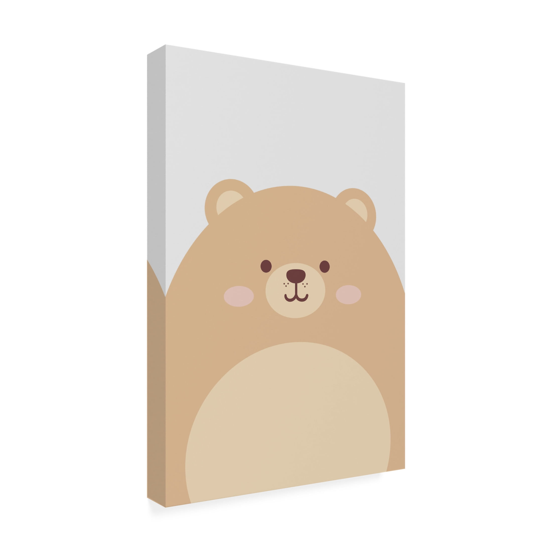 Trademark Fine Art Xuan Thai  Cute Bear Canvas Wall Art