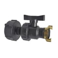 thumbnail image 2 of Adaptador de tanque IBC, adaptador de grifo de tanque IBC Conector de enchufe de drenaje de de jardín Conector de tanque IBC S60x6 (60 mm) Cabeza Soledad Adaptador de tanque IBC, 2 of 10