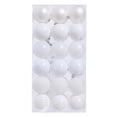 thumbnail image 2 of Bolas de adorno navideñas en liquidación. Giyblacko - 36 adornos navideños para árbol de Navidad, adornos navideños de plástico, minikit irrompible para colgar., 2 of 8