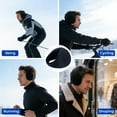 thumbnail image 6 of Mens Winter Ear Muffs, Foldable Soft Plush Lined Ear Cover for Outdoor Skiing, Riding, Casual Daily Wear, Solid Color Warm Ear Protector By PULMCheerger, 6 of 8