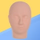 thumbnail image 3 of EeaseMX Cabeza de maniquí de silicona con rostro femenino, modelo de exhibición, modelo para práctica de injerto de pestañas., 3 of 7