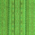 thumbnail image 1 of Ahgly Company Indoor Square Abstract Green Modern Area Rugs, 7' Square, 1 of 4