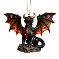 thumbnail image 2 of Usloyux Under $5 Christmas Tree Ornament, Dragon Shaped Hanging Decoration for Xmas Tree, Holiday Decorations for Home, Unique Festive Hanging Pendant for Seasonal Celebration, 2 of 9