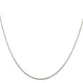 thumbnail image 2 of 925 Sterling Silver Snake Chain Styles Necklace 1.25 mm Square 16 inch, 2 of 4