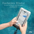thumbnail image 6 of Case-Mate Floating Waterproof Phone Pouch - Silver Chrome, 6 of 7
