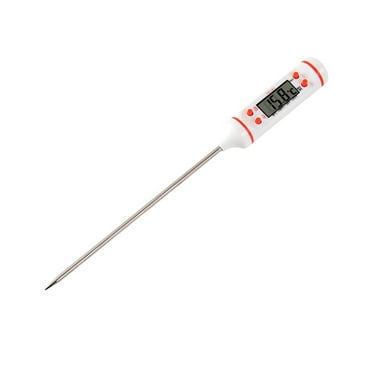 Thermometer Instant Read Digital Cooking Thermometer Candy Super Long Probe Kitchen BBQ Grill Smoker Meat Oil Milk Yogurt Temperature