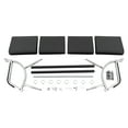 thumbnail image 5 of Waiting Room Chair Reception PU Leather Office Airport Bank Guest Bench Black, 5 of 13