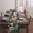 thumbnail image 6 of St. Patrick''s Day Table Runner 71 in Long Holiday Family Kitchen Dinning Table Decorative Saint Patrick''s Day Clover Pattern Table Runners for Coffee Table Wedding Party Birthday 13.8 x71 inch, 6 of 6