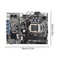 thumbnail image 3 of Inteprter 1 Juego de tablero principal B75 gran eficiencia B75 Miner Helper muchos conectores para PC Juegos de teclado y mouse para computadora, 3 of 6