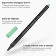 thumbnail image 6 of Arteza Inkonic Fineliner Markers, 0.4mm Fine Tip, Assorted Colors, 72 Count, 6 of 8