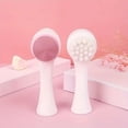 thumbnail image 2 of Silicone 2-in-1 Facial Cleansing Brush - Exfoliate, Massage, & Revitalize Unscented Skin Care, 2 of 7
