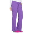 thumbnail image 2 of Dickies Xtreme Stretch Medical Scrubs Pant for Women Mid Rise Drawstring Cargo Plus Size 82011, 2 of 7