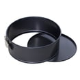 thumbnail image 6 of 4/6/7/8/9/10 Inch Non\-Stick Cake Pan Quick\-Release Chiffon Cake Mold Removable Bottom Round Baking Mould black 18x7cm, 6 of 9