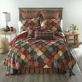 thumbnail image 5 of Donna Sharp Campfire King Ragged Pieced Cotton Lodge Quilt, 5 of 6