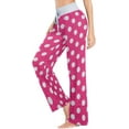 thumbnail image 2 of FREEAMG Women Pajama Pants Lounge Sleepwear Pants Loungewear Bottoms, 2 of 5