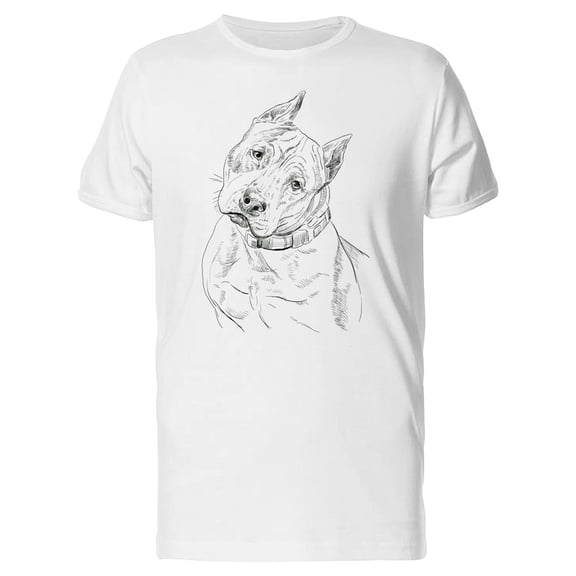 American Staffordshire Terrier T-Shirt Men -Image by Shutterstock, Male Small