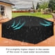thumbnail image 4 of Funda para muebles de exterior resistente a la intemperie, duradera, resistente al agua y a los rayos UV, de tela Oxford para patio, muebles de jardín, 242 x 162 x 100 cm, 4 of 6