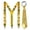 B, variant on Sequin tie – Suspenders Suit, Sequin Suspenders Set for Men, Cosplay Mardi Gras Concerts Party Accessory