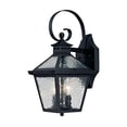 thumbnail image 2 of Acclaim 7662BK Bay Street Collection 2-Light Wall Mount Outdoor Light Fixture, Matte Black, 2 of 2