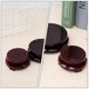 thumbnail image 4 of Round Base Wooden Stand for Display 2Pcs Rotatable Small Storage Pedestal, 4 of 5