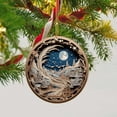 thumbnail image 2 of HBFAGFB Christmas Decorations Craft Pendant Fashion Pattern Car Home Decor Hanging Ornament A One Size, 2 of 4