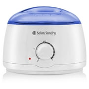 Salon Sundry Portable Electric Hot Wax Warmer Machine for Hair Removal - Blue Lid